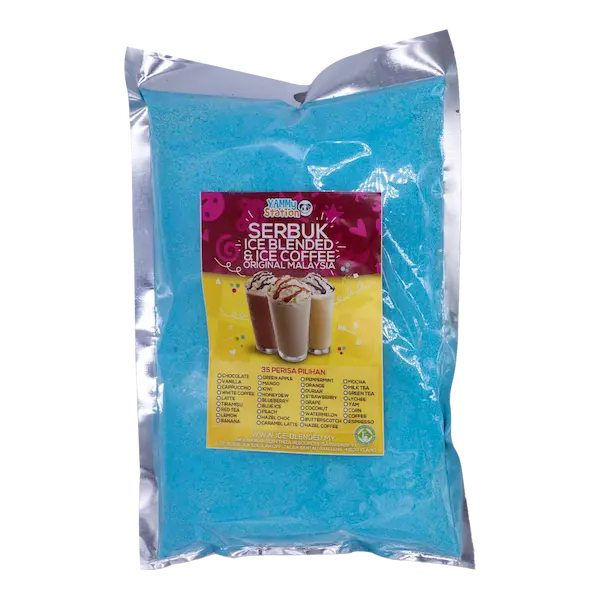 Yammy Station - Shopee Artwork Serbuk Ice Blended, Bubble Milk Tea, Ice Coffee - 1KG - Image 1